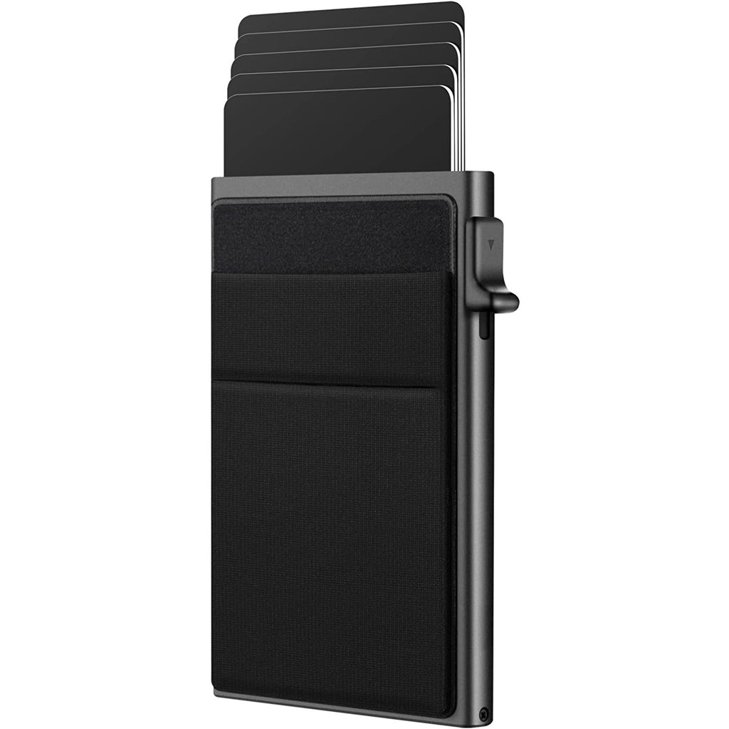Porta-Cartões Premium em Alumínio | Bloqueio RFID e Proteção Antifurto