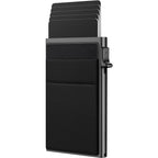 Porta-Cartões Premium em Alumínio | Bloqueio RFID e Proteção Antifurto