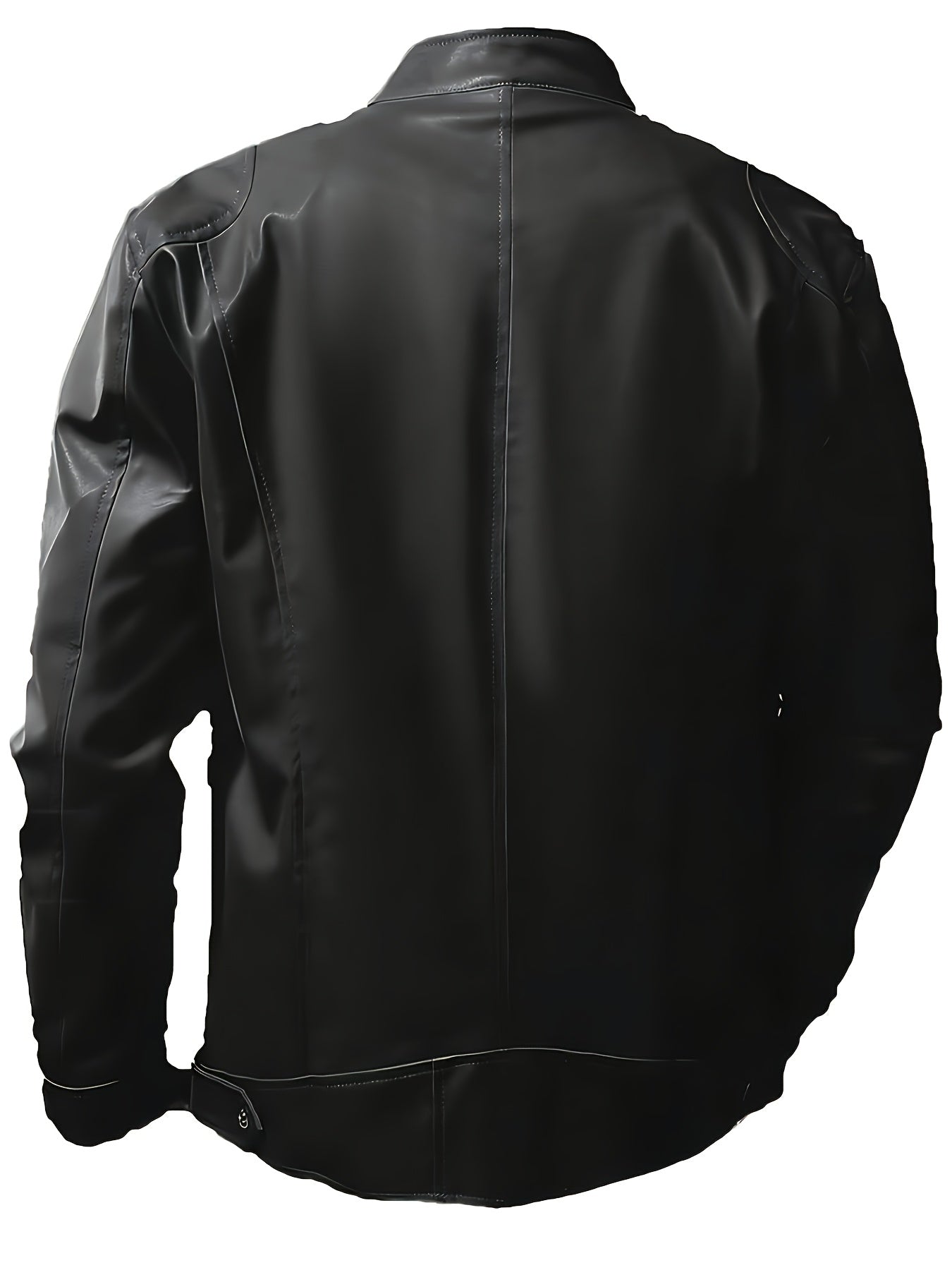Jaqueta Masculina de Couro PU | Estilo Casual Premium