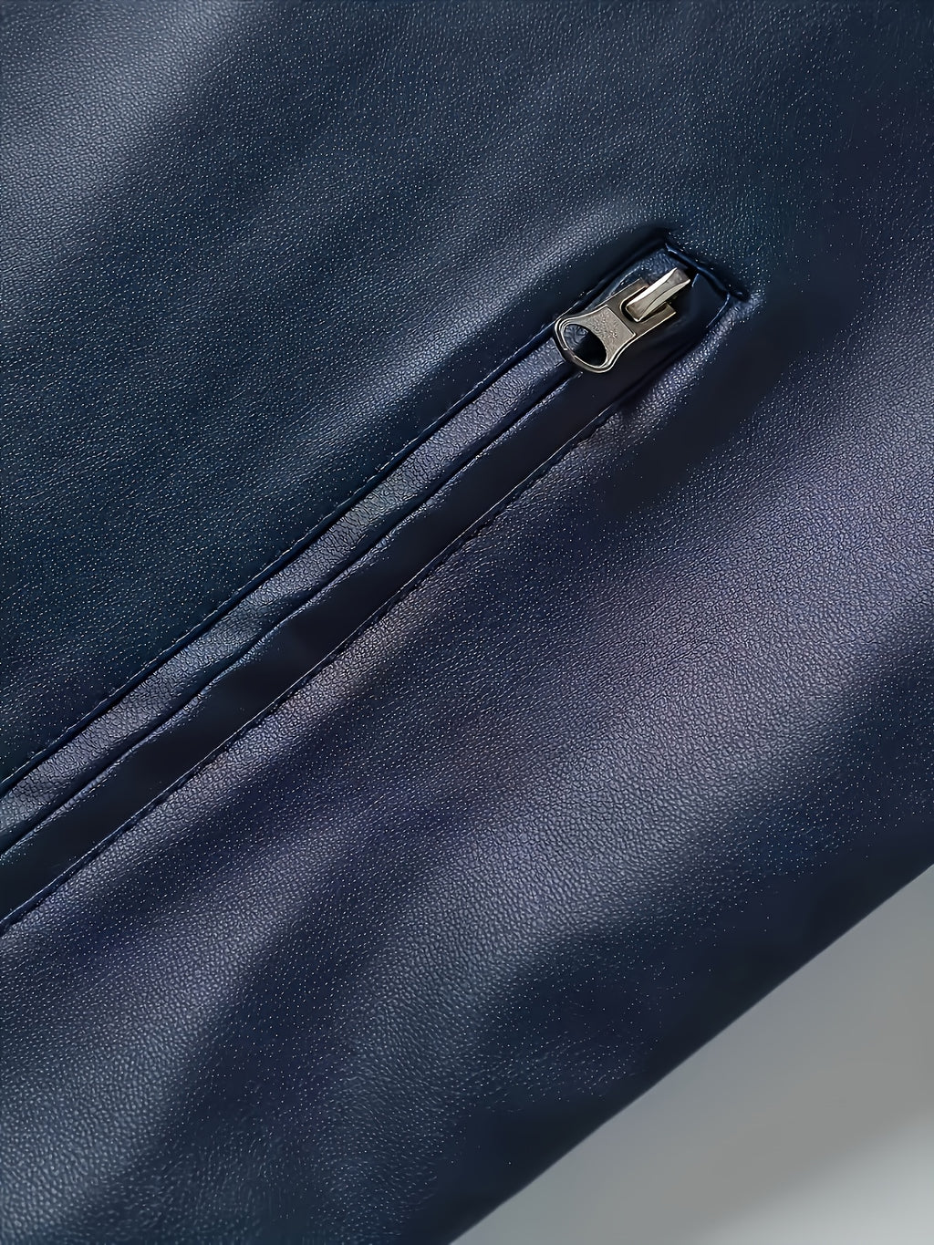 Jaqueta Masculina de Couro PU | Estilo Casual Premium