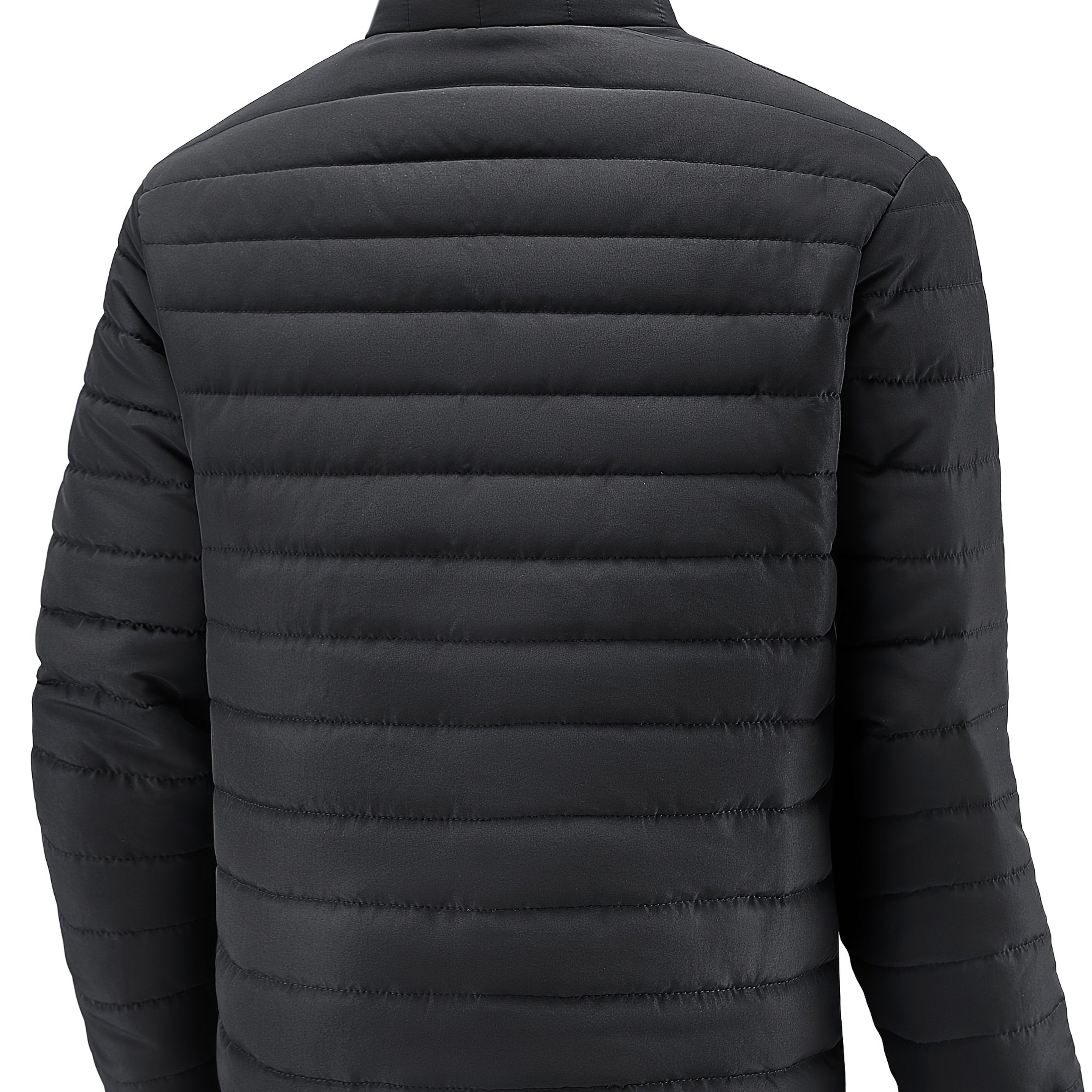Casaco masculino acolchoado de inverno