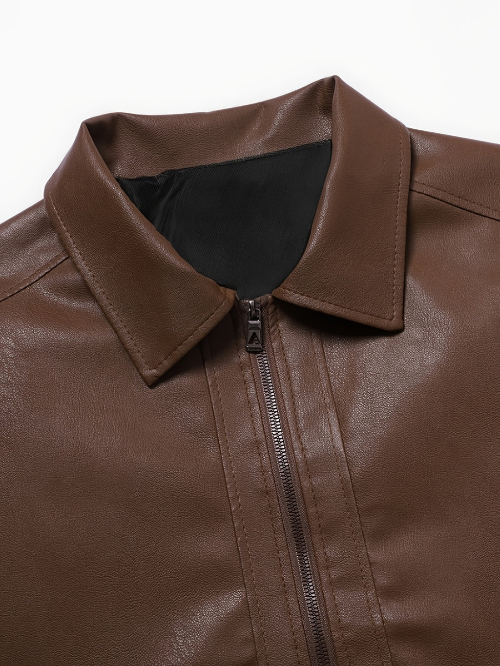 Jaqueta Masculina Couro Premium Impermeável | Estilo Casual e Proteção