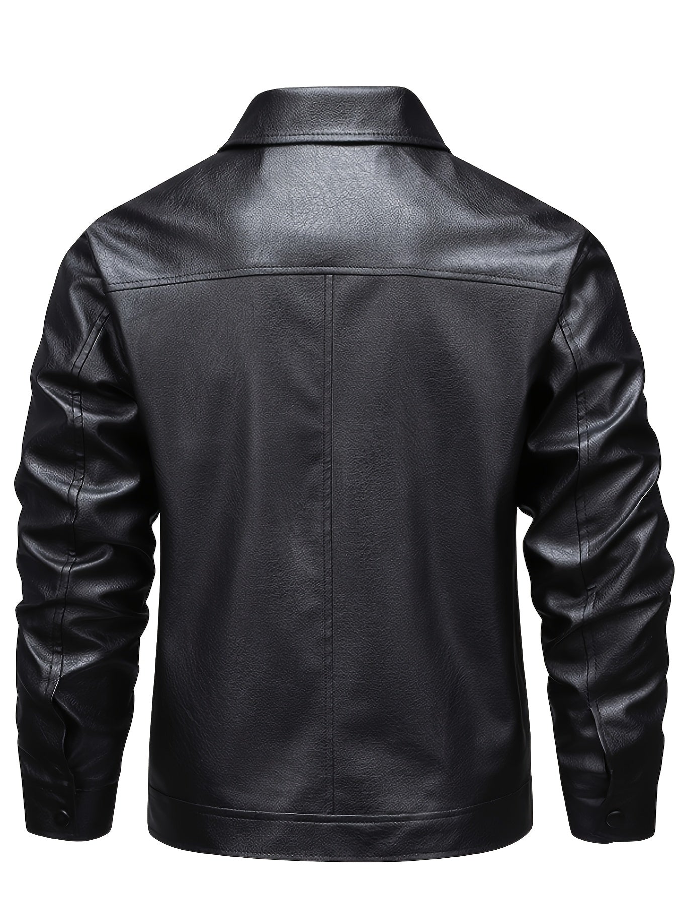 Jaqueta Masculina Couro Premium Impermeável | Estilo Casual e Proteção
