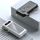 Carregador Portátil Power Bank Solar 20.000mAh | 5 em 1 com Lanterna LED