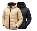 Jaqueta Masculina Puffer Dupla Face | 2 em 1: Estilo e Proteção Térmica