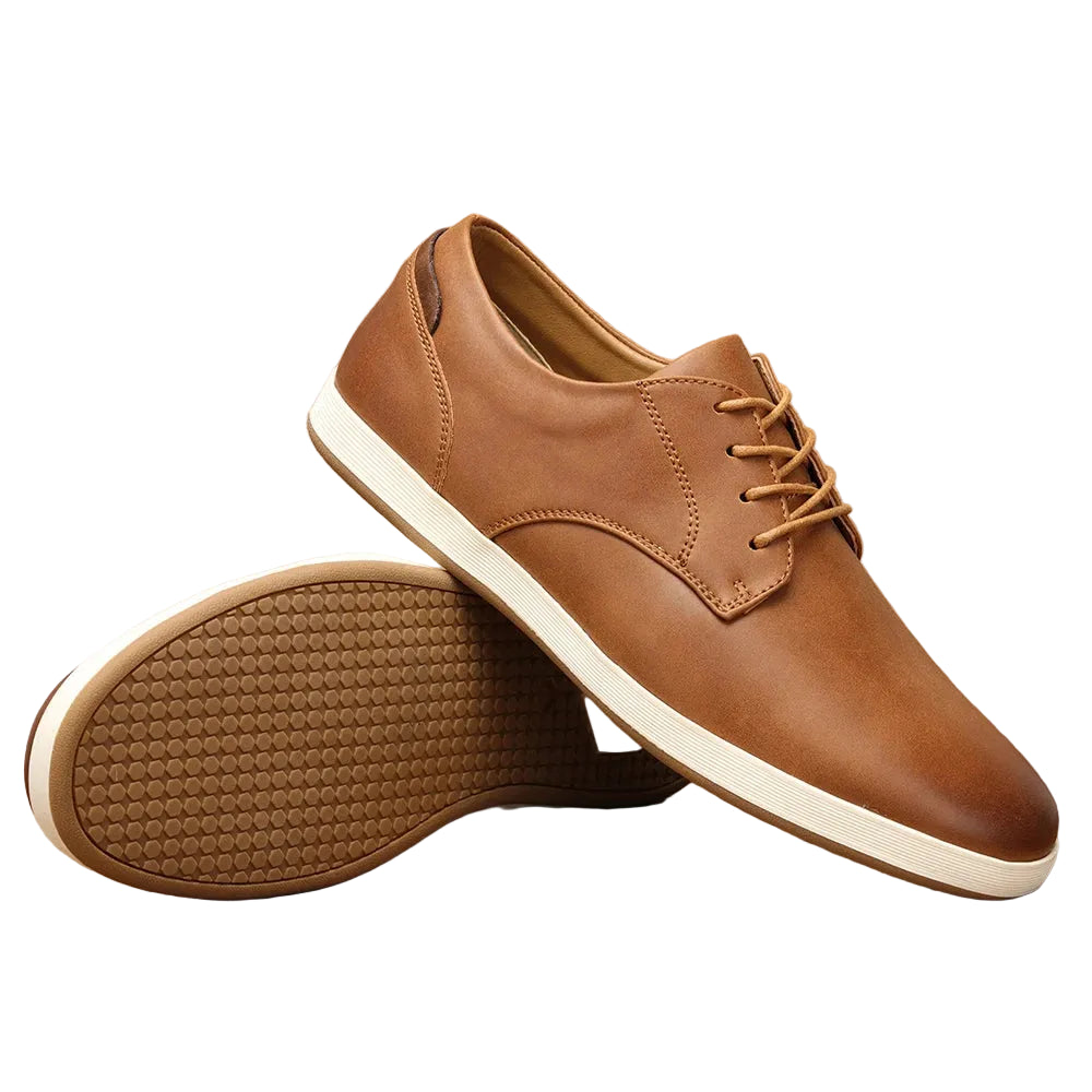 Tênis Masculino em Couro Casual | Conforto e Estilo Premium
