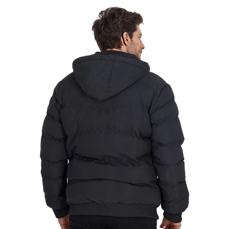 Jaqueta de frio peluciada interna