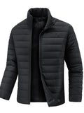 Jaqueta Masculina Acolchoada Térmica | Estilo Casual Inverno