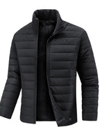 Jaqueta Masculina Acolchoada Térmica | Estilo Casual Inverno