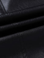 Jaqueta Masculina Couro Premium Impermeável | Estilo Casual e Proteção