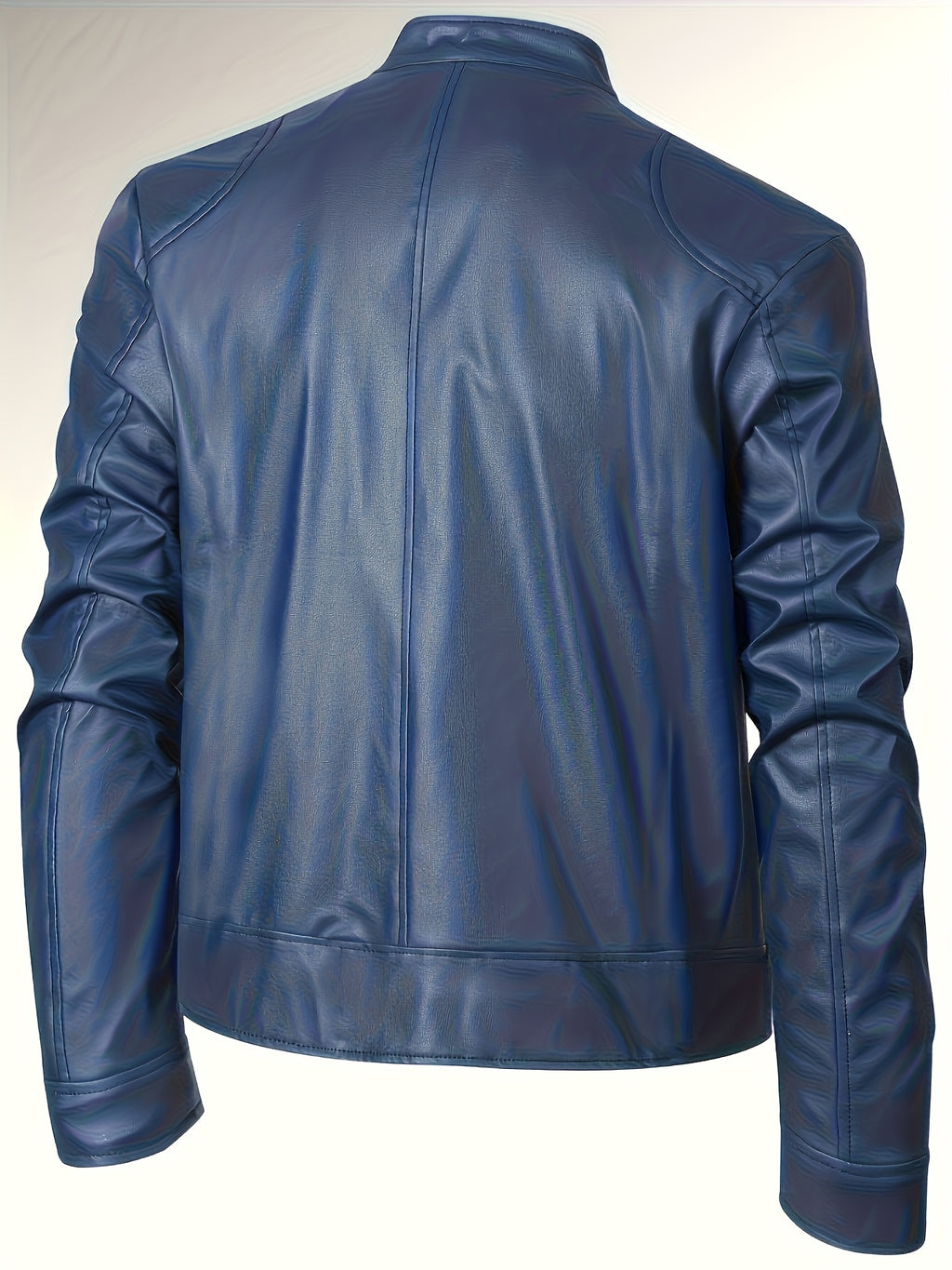 Jaqueta Masculina de Couro PU | Estilo Casual Premium