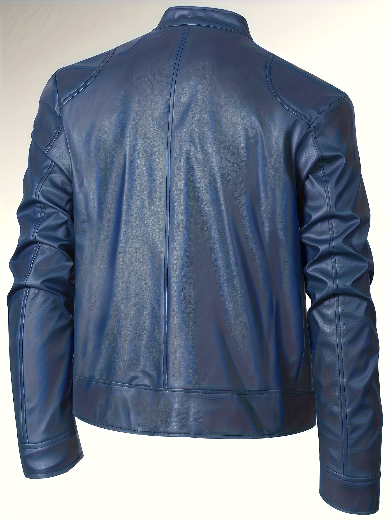 Jaqueta Masculina de Couro PU | Estilo Casual Premium