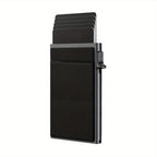 Porta-Cartões Premium em Alumínio | Bloqueio RFID e Proteção Antifurto
