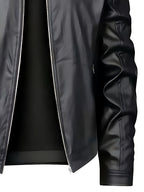 Jaqueta Masculina de Couro PU | Estilo Casual Premium