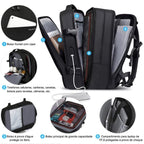 Mochila Executiva Premium Impermeável | Reforçada para Notebook e Viagens